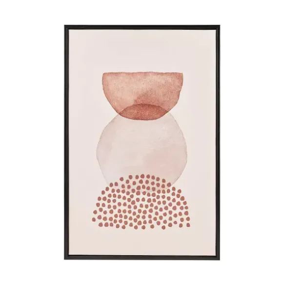 Abstract Decora O De Parede Preto, Branco, Castanho