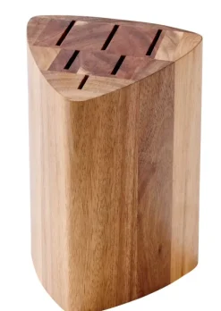 Acacia Bloco Para Faca Para 6 Facas Natural