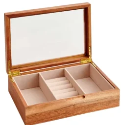Acacia Caixa-Joias Castanho