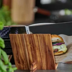 Acacia Lux Suporte Para Livro Cozinha/Tablet Natural