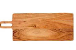 Acacia Style Prancha Para Servir E Cortar Natural