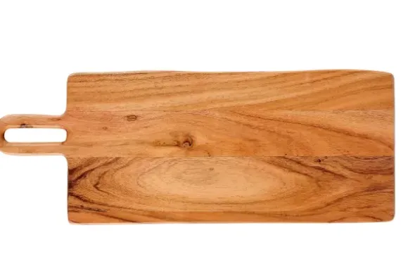 Acacia Style Prancha Para Servir E Cortar Natural