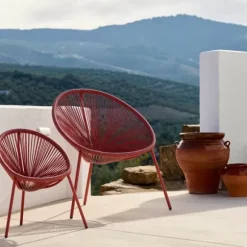 Acapulco Cadeira Para Crian As Terracota