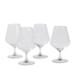 After Dinner Copo Para Conhaque Conjunto De 4 Transparente