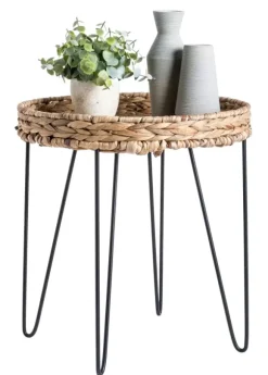 Akela Mesa Auxiliar Preto, Natural