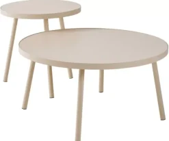 Alexis Mesa De Centro Bege