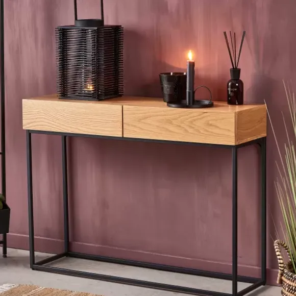 Alma Consola Preto, Natural