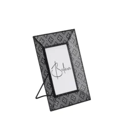 Arabesk Moldura Preto