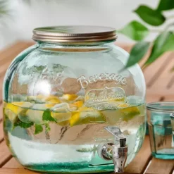 Authentic Recipiente Para Bebida Transparente