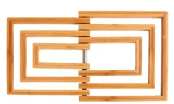 Bamboo Base Para Tachos Natural