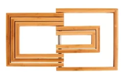 Bamboo Base Para Tachos Natural