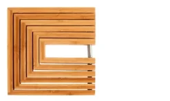 Bamboo Base Para Tachos Natural