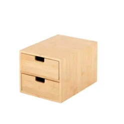 Bamboo C Moda 2 Gavetas Natural
