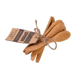 Bamboo Colheres Conjunto De 6 Natural