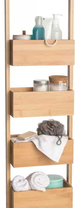 Bamboo Estante Arrumação Xl Natural