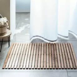 Bamboo Tapete De Banho Natural