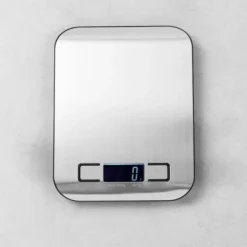 Basic Balan A De Cozinha Digital Metal, Prateado