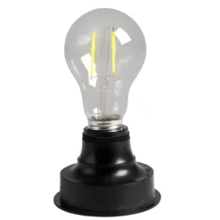 Bati L Mpada Pilha E27 Transparente