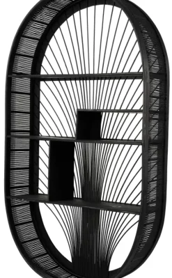 Bavi Estante De Parede Preto