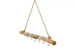 Birch Ramo Com 7 Ganchos Natural
