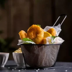 Black Cesto Para Servir Preto