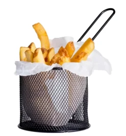 Black Cesto Para Servir Preto