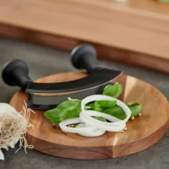 Black Herbo Conjunto De Picar Para Ervas Preto, Natural