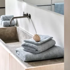 B-Lux Toalha Prateado