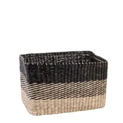 Bobo Cesto Gaveta Preto, Natural