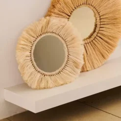 Boho Espelho Natural