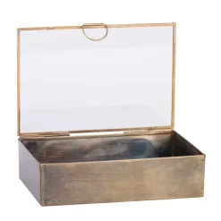 Brush Caixa De Arrumação Dourado