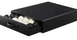 Cafe Caixa Com Gaveta Para C Psulas Preto