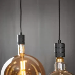 Calex Candeeiro De Teto Preto