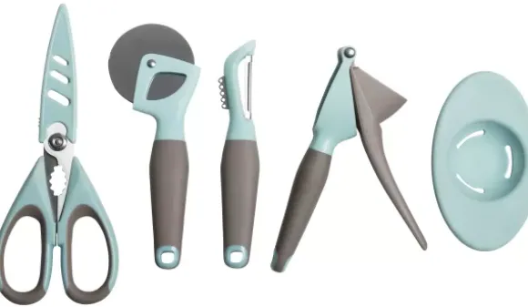 Casa Kitchen Esmagador De Alho Cinzento, Azul