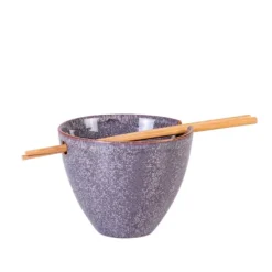 Cassis Tigela Com Paus Chineses