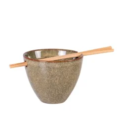 Cassis Tigela Com Paus Chineses