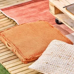 Cesar Almofada Plana Terracota