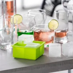 Cocktail Forma Para Cubos De Gelo Verde