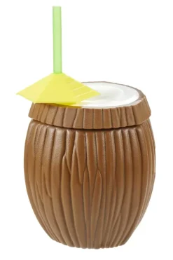 Coconut Caneca Branco, Castanho, Amarelo, Verde