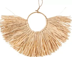 Cogon Decora O De Parede Natural