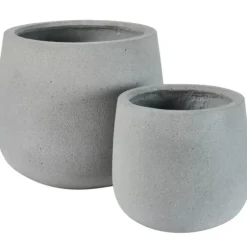 Como Vaso De Jardim Cinzento