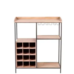 Damian Estante De Parede Preto