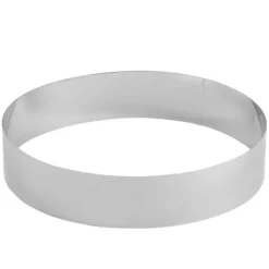 Damier Argolas Para Tarte Conjunto De 4 Prateado