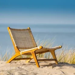 Diah Cadeira Lounge Natural