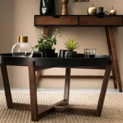 Draco Mesa De Centro , Castanho