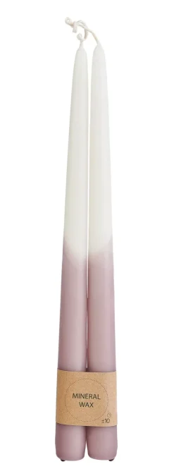 Duo Velas Conjunto De 2 Creme,