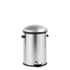 Elegance Balde De Lixo Com Pedal 12L Prateado