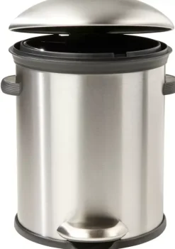 Elegance Balde De Lixo Com Pedal 5L Prateado