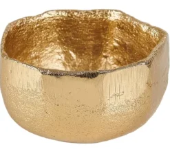 Erba Porta-Velas Para Lamparinas Dourado