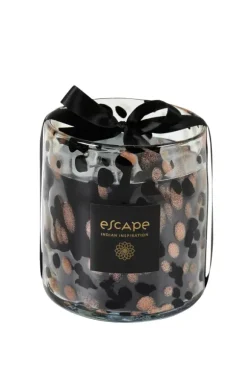 Escape Indian Inspiration Vela Perfumada Preto, Acobreado,